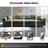 Corduroy 102.4" 4 - Seat With , Upholstery, Convertible To Lounge Chair Corduroy, Cloud Couch Removable , Movable-1731724401