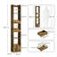 32 cm W Storage Rack