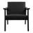Karthika Faux Leather Armchair-1340482664