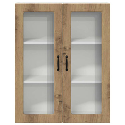 Vidaxl Kitchen Wall Cabinet With Shelf Concrete Grey 80 X 31 X 100 Cm