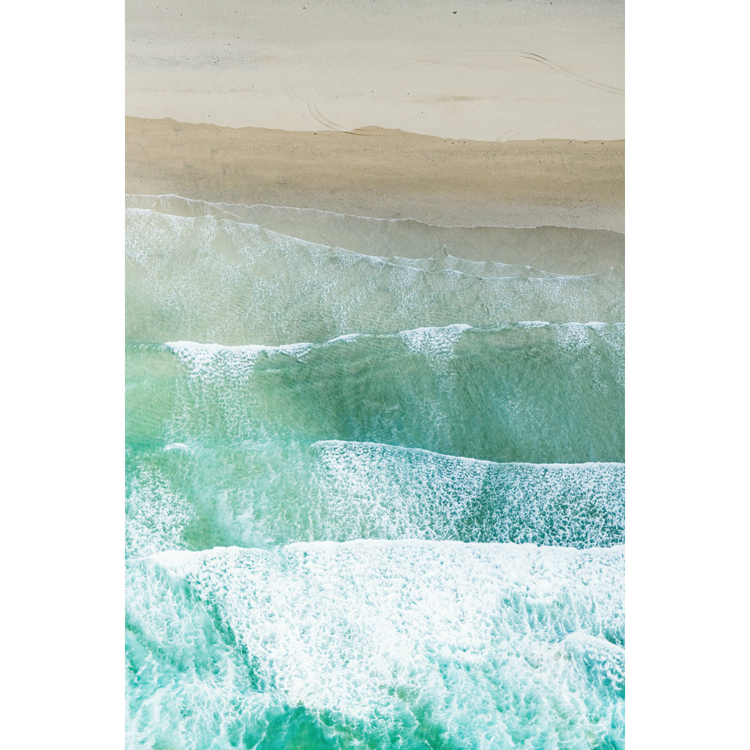 Perranporth Beach bei Creacart - Leinwandbild