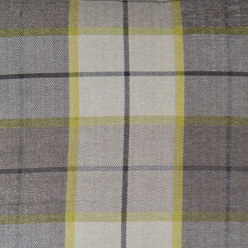 Penn Plaid Plaid Reversible Throw Pillow, Citrus, 22"H x 22"W