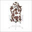 Fauteuil de jeu Techni Sport TS85 de série COW avec mousse à mémoire de forme et motif vache pour un confort et un style ultimes