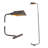 Tiffin 66" MidCentury Industrial Metal Adjustable Pharmacy LED Floor Lamp