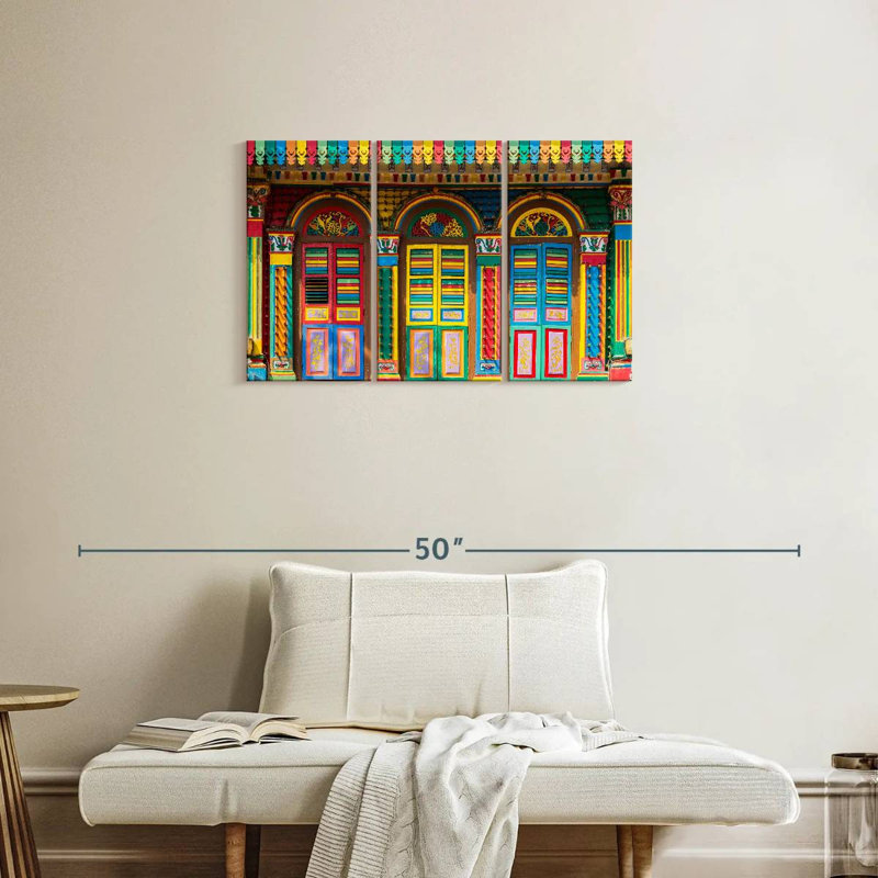 Lumineux Little India Doors, H 20 po x l 33 po