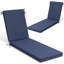 Ensemble de coussins de chaise longue d'extérieur 21 po x l 72 po x P 2,75 po (ensemble de 2)-940024682-993828889