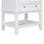 Meuble-lavabo 24 po, lavabo simple, structure en bois massif, tiroir et tablette ouverte, style moderne
