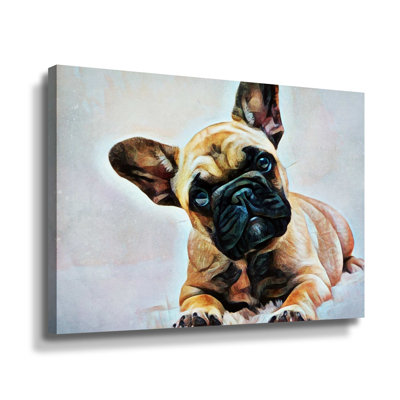 " Fawn French Bulldog Puppy Pose " by Aldridge