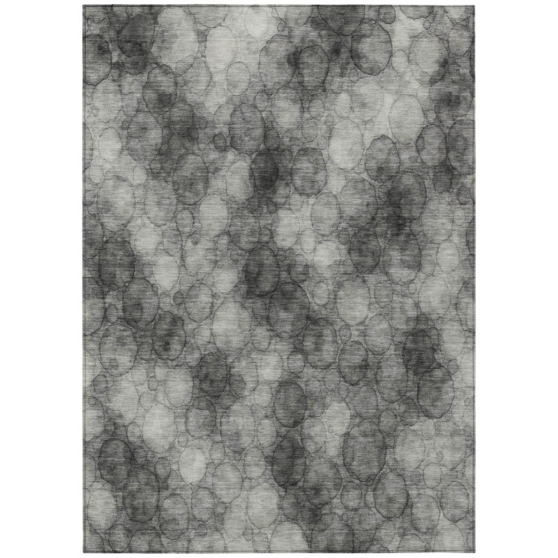 Machine Washable Indoor/Outdoor Chantille ACN2424 Abstract Rug, Rectangle 9' x 12'