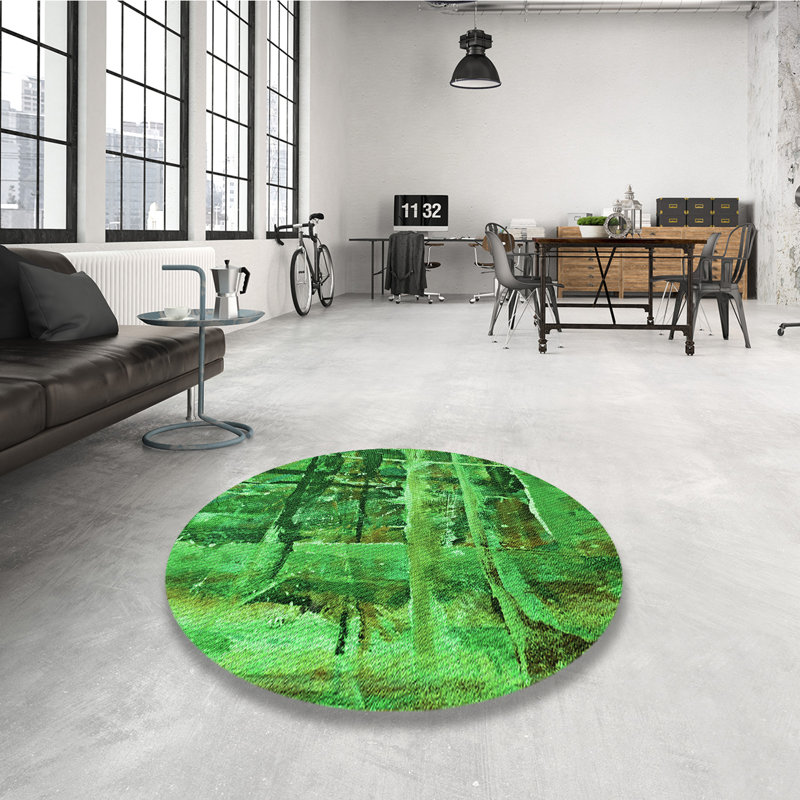 Indoor Rug, Round 4'