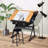 Adjustable Metal Base Drafting Table-721187734-752034375