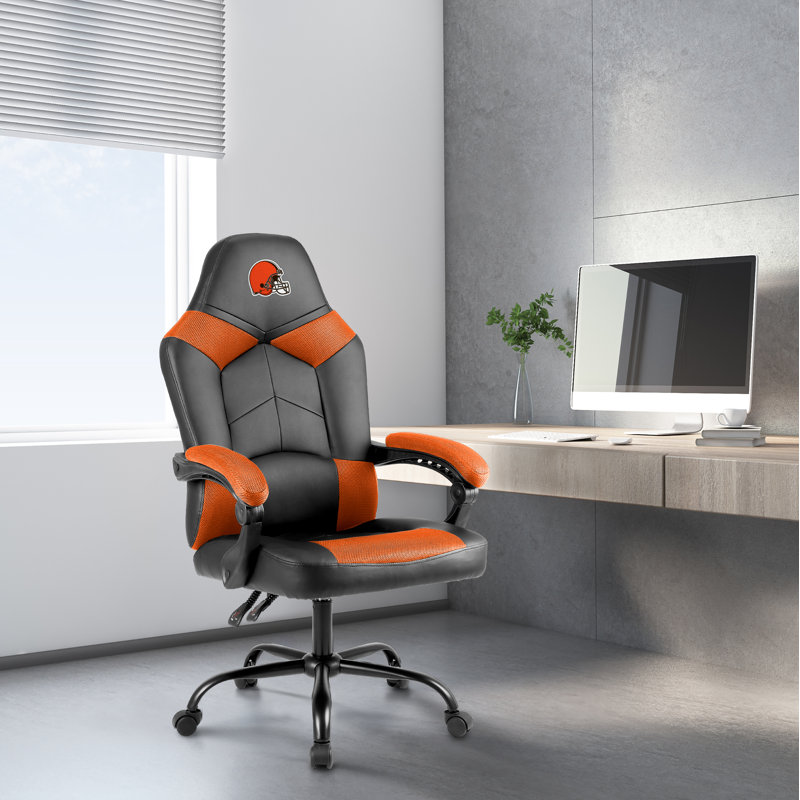 Executive Chair with Headrest, NFL Cleveland Browns