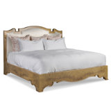 Barbizon Upholstered Scalloped Bed