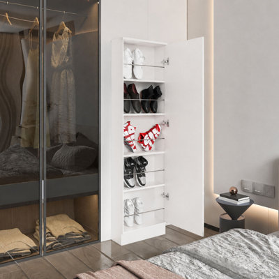 10 Pair Shoe Storage Cabinet