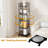 5 Tier Rotating Metal Corner Bookshelf with Wheels, Space-Saving Storage for Living Room, Study & Bedroom
