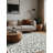Machine Washable Gray Area Rug-1412998354