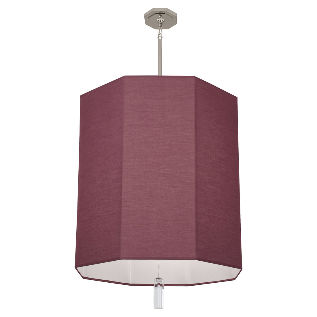 Kate 6 - Light Drum Chandelier Robert Abbey Shade 