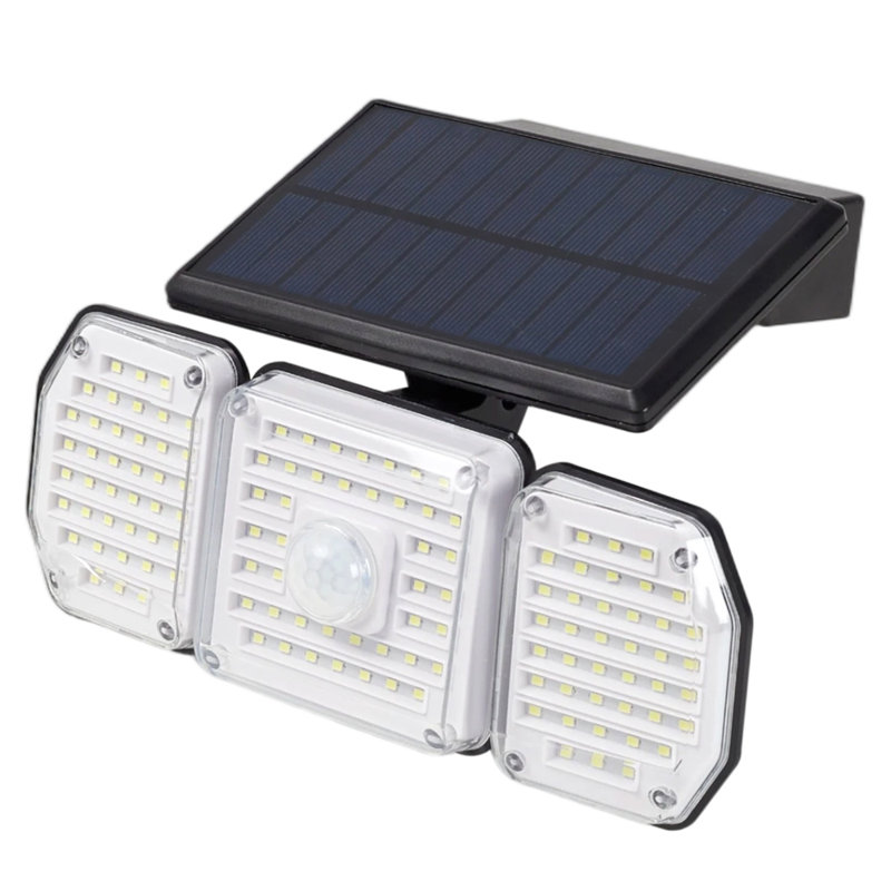 21cm LED Solar Powered 3 - Bulb Cord String Light