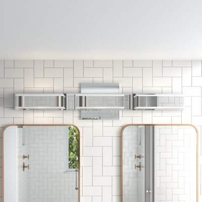 Éclairage pour meuble-lavabo mural 3 lumières Viola