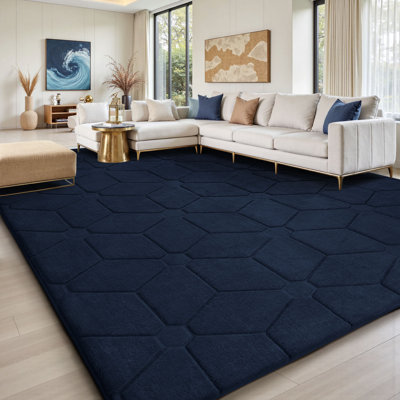 Area Rugs for Living Room, Soft Large Area Rug Fluffy Rugs for Bedroom，Machine Washable Area Rug Non Slip Carpet Rug for Living Room Playroom Kids Room Home Decor