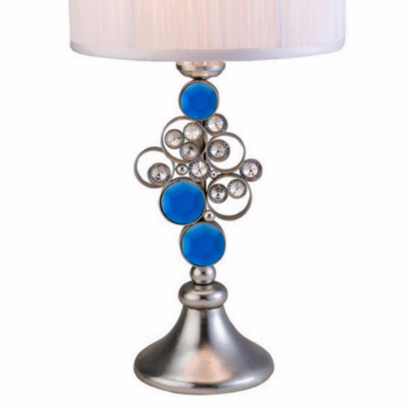 Lampe de table haute en polyrésine 28 "
