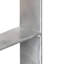 Calpurnia Symple Stuff Silver Metal Mounting System for Posts-1852565784