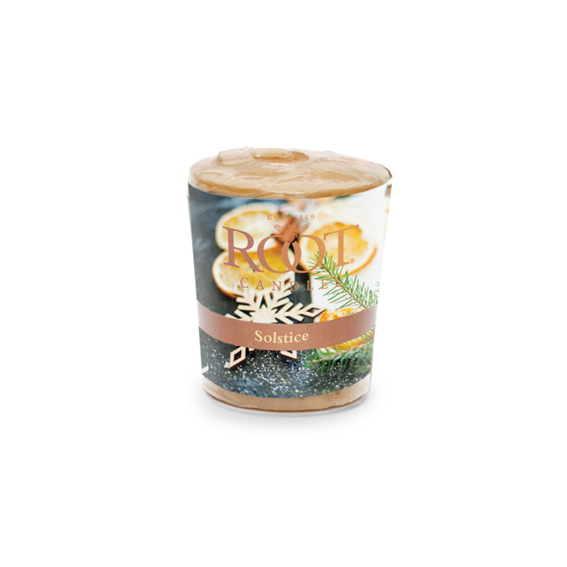 Ensemble de 18 bougies votives Solstice