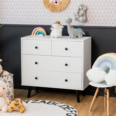 80 cm W Chest of 4 Drawers