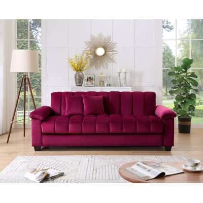 Kinsely 82.7'' Upholstered Futon