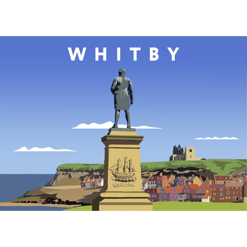 'Whitby 4' by Richard O'Neil - Print, 30 cm H x 40 cm W x 1 cm D, No Frame