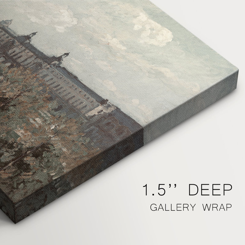 Paysages rétro-CDLXVI -Galerie enveloppée Cavas, 8 x 12