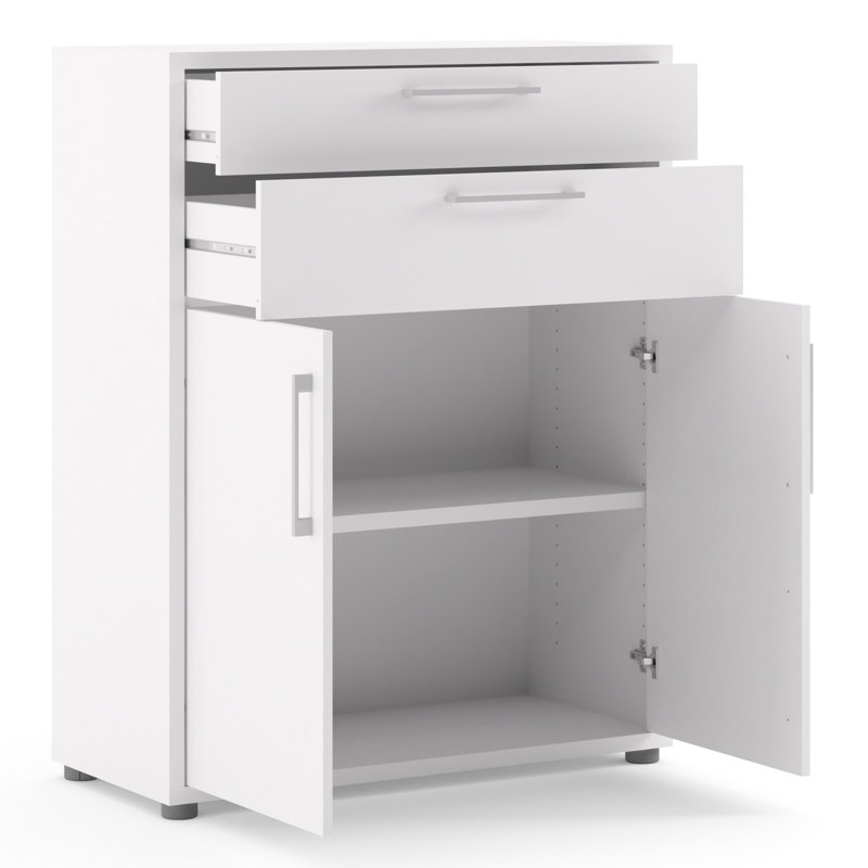 Eggen 2 - Drawer Chest of Drawers, White