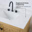 Meuble-lavabo simple 37 po avec comptoir Mcquinn