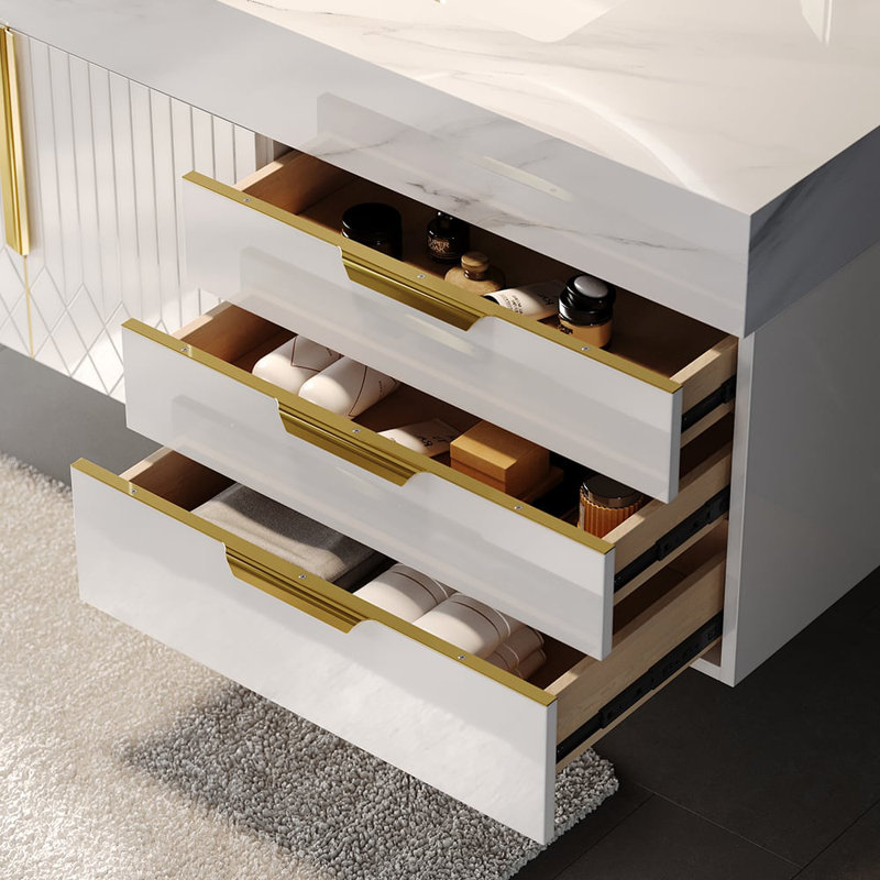 900mm Mount Single Vanity Unit