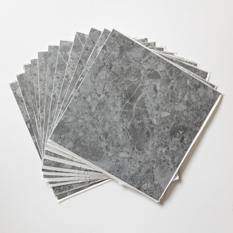 Granite Terrazzo 30.48 x 30.48cm Self-adhesive Vinyl Floor Tiles Pack 11 (1sqm)