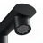 Modern Matte Black 8" Widespread 2-Handle Bathroom Faucet With Pop-Up Drain & Supply Lines, Lead-Free 304 Stainless Steel-123130260