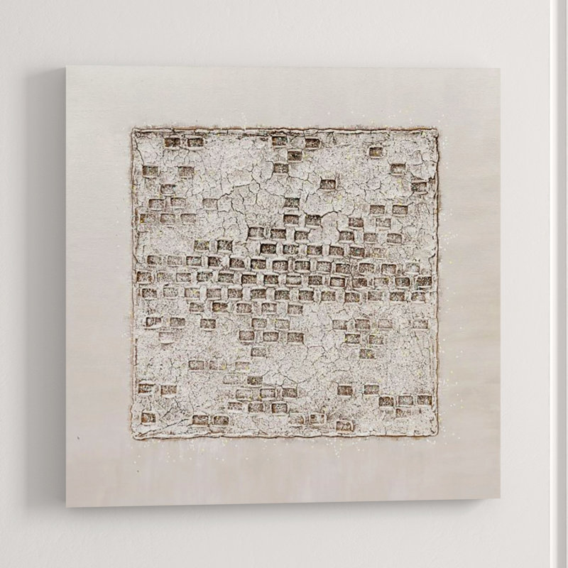 Beyond The Moment III Glitter Print by Beverly Fuller, Glass Coat