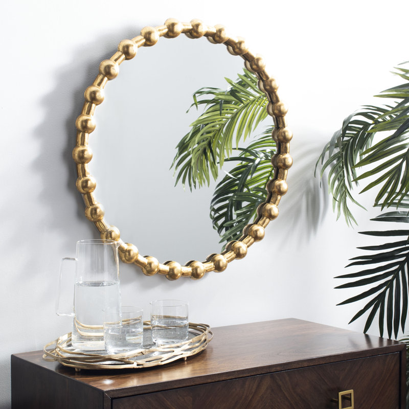 Miroir d'appoint Pleasant Avenue, Doré