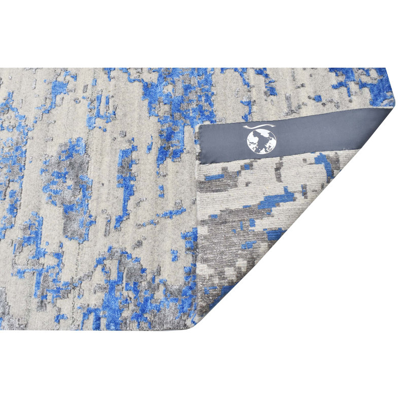 Abstract Area Rug, Rectangle 6' x 9'