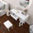 40 In. Makeup Vanity Desk With Writing Desk, Charging Port-107616152