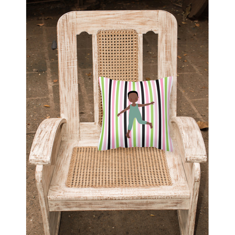 Coussin intérieur/extérieur africain american american bikatard, 18 po x 18 po