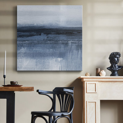 Severn In Cyan I-Premium Gallery Wrapped Canvas - Ready to Hang