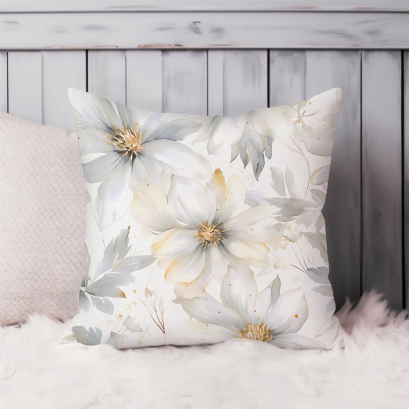Floral Flower Myst XIII Modern, 16"H x 16"W
