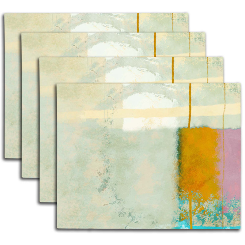 Napperon abstrait en polyester