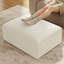 Pouf de compression de 31 po en velours côtelé rectangulaire avec repose-pieds et module modulaire pour canapé modulaire-129996508