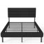 Structure de lit double tapissier pleine grandeur-543952736-543952751