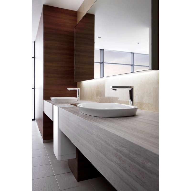 TOTO® Libella® M ECOPOWER® 0.35 GPM Electronic Touchless Sensor Bathroom Faucet, Polished Chrome