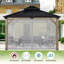 Moustiquaire pour pavillon de jardin Aoodor-95272006-95272007