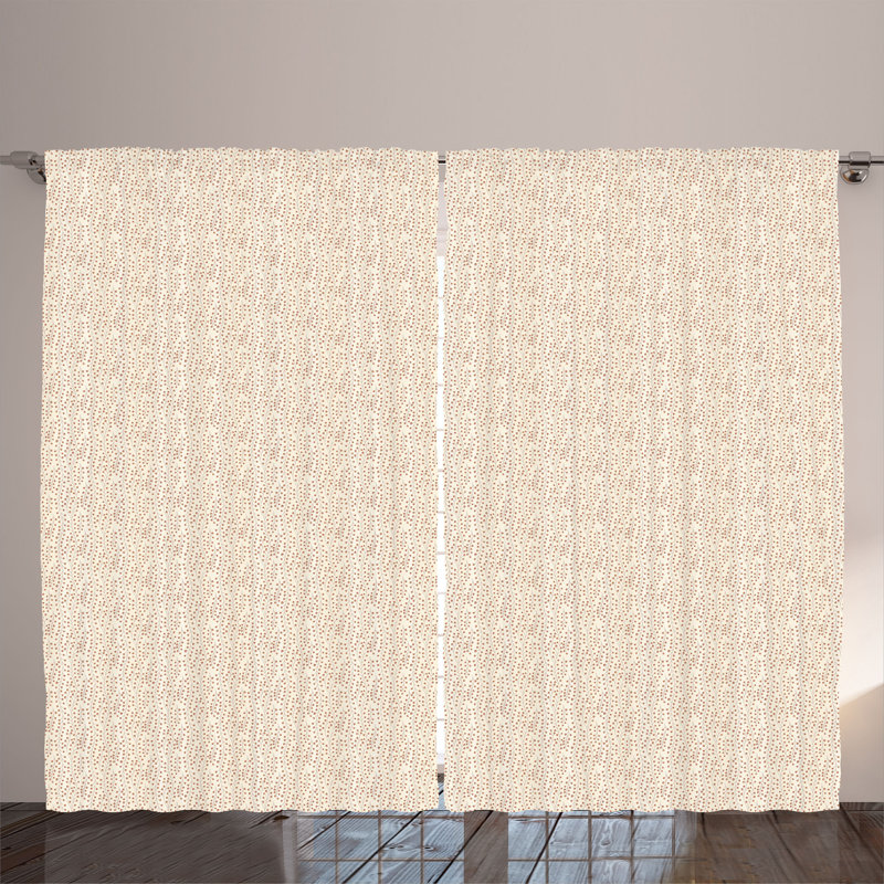 Semi Sheer Curtain Pair