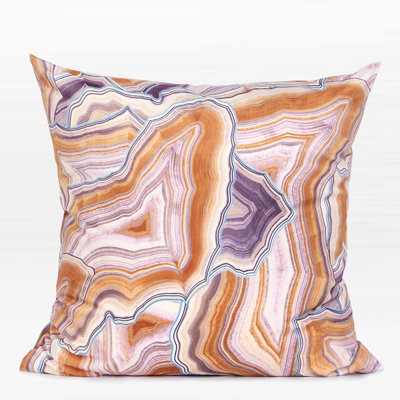 Abstract Reversible Throw Pillow